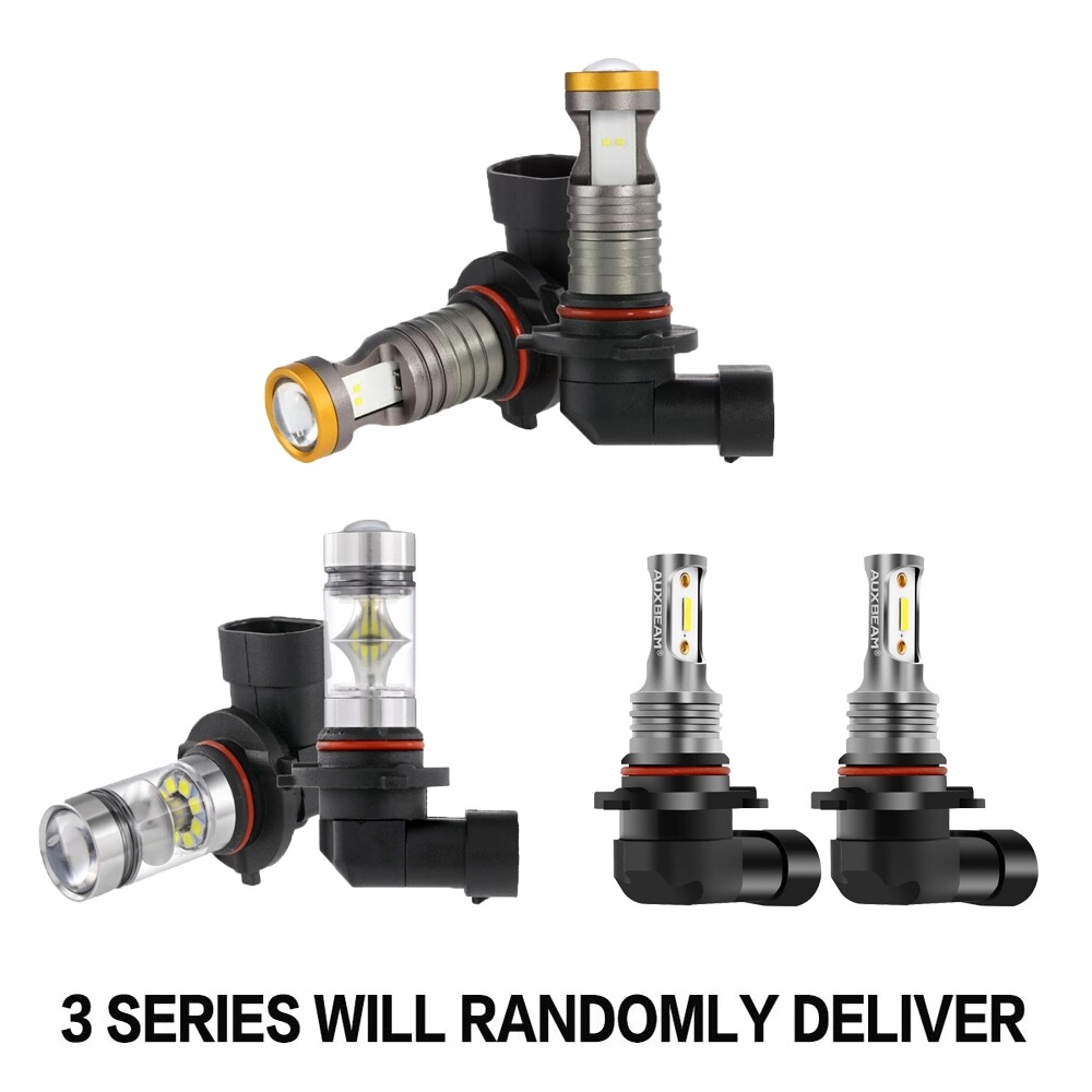 AUXBEAM For Chevy Silverado 1500 2500 HD 2003-2006 LED Headlight+Fog Light Bulbs