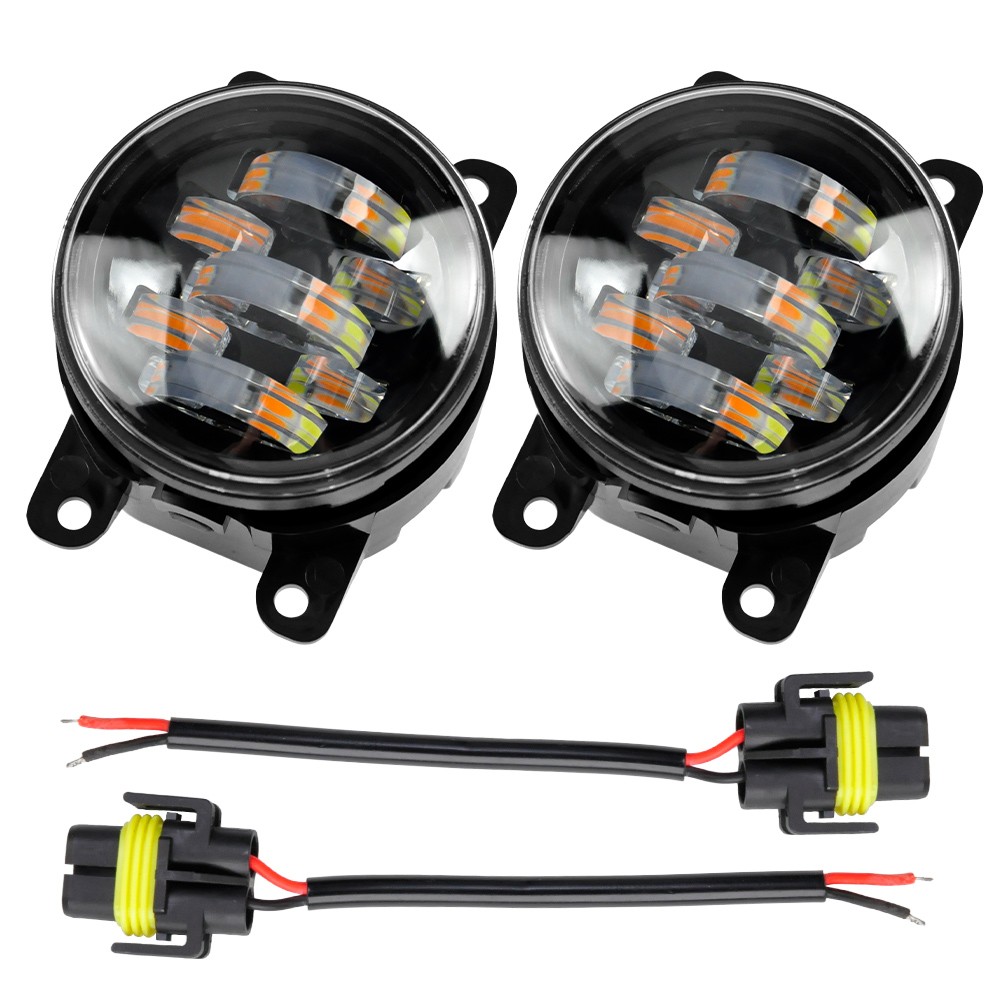 For 2011-2015 Ford Explorer Fog Lights Driving Bumper Lamps Replacement Pair US