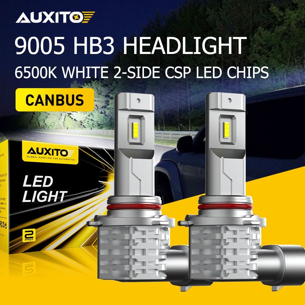CANBUS H4 9005 9006 H11 H9 H8 H10 LED Headlight or Fog Light 6500K White 20W/PCS