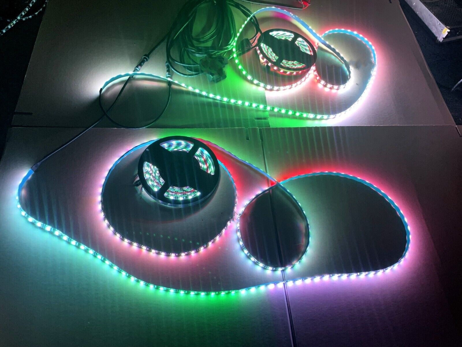 Full Tinted / Clear IP65 CHASING Dynamic Light Strips for Slingshot Motorcycle