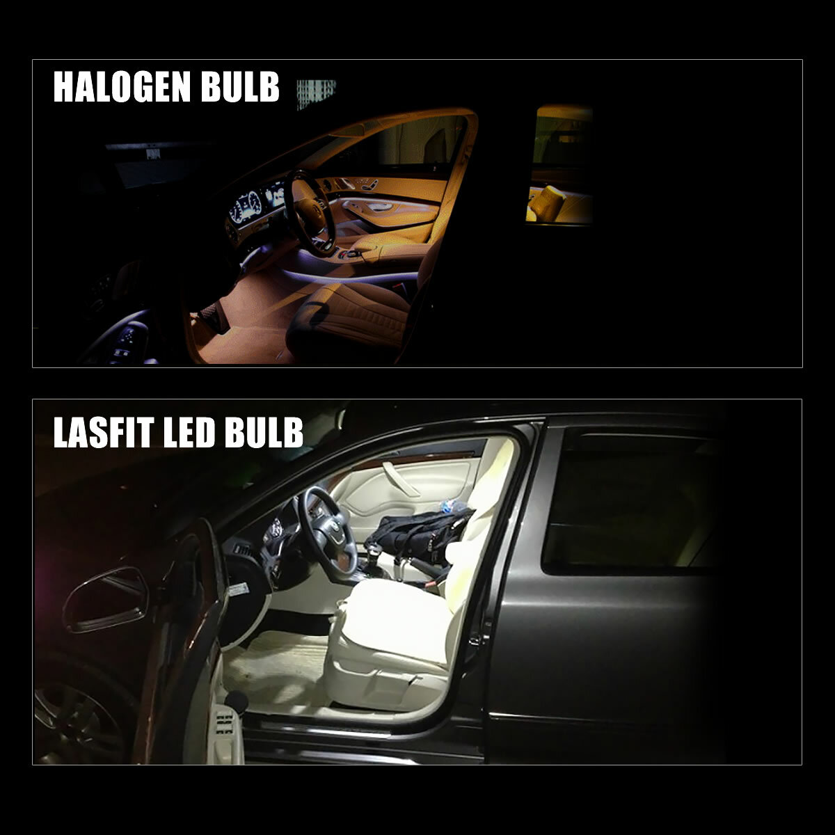 2PCS 39mm DE3425 6SMD Canbus Festoon LED Car Interior Dome Light Bulbs 12V White