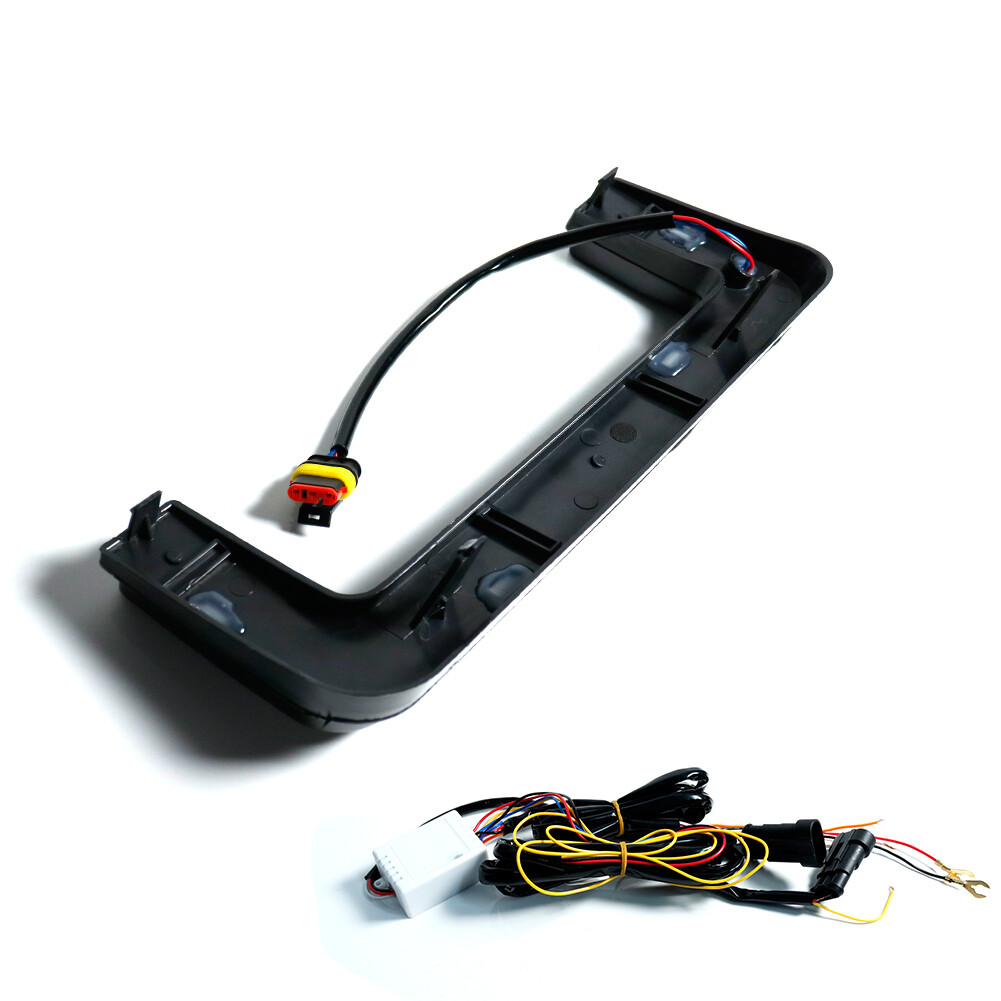 Smoke Lens Switchback DRL Turn Signal Lights LED Retrofit For 2009-14 Ford F-150