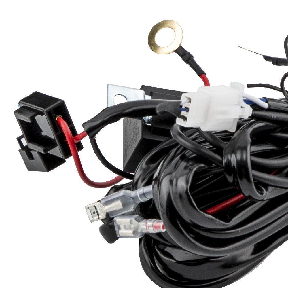 200W LED Work Light Pods 4″ Tri-Row IP68 Waterproof for Jeep Truck Boat Marine