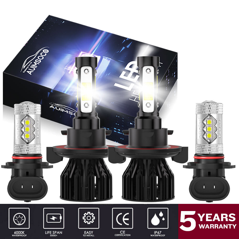 Super Bright 9008/H13 LED Headlight Kit For Ford F-150 2004-2014 24000LM 8000K