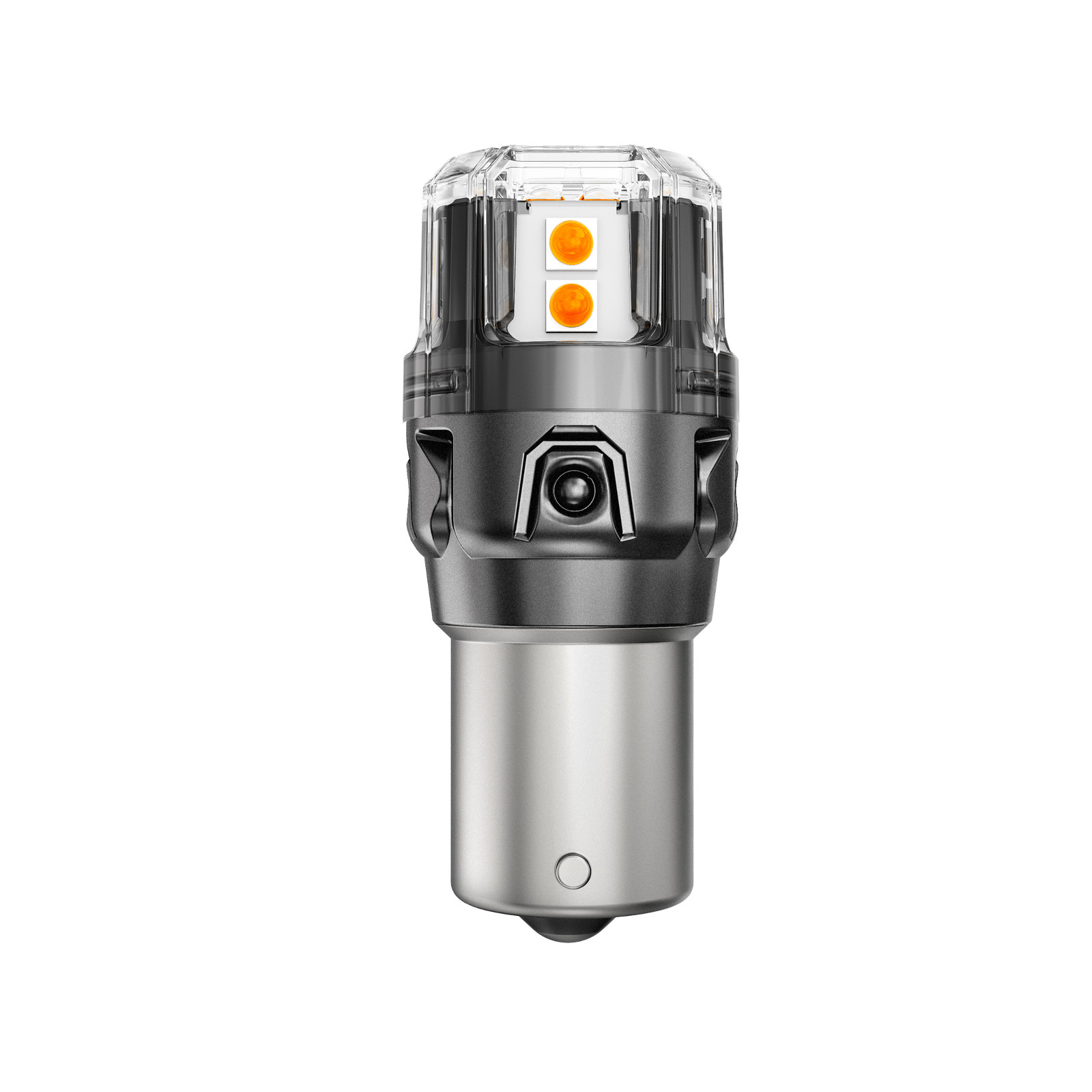 AUXBEAM 3000K Amber 1156 BA15S 1156A 7506 LED Turn Signal Lights Super Bright 2x