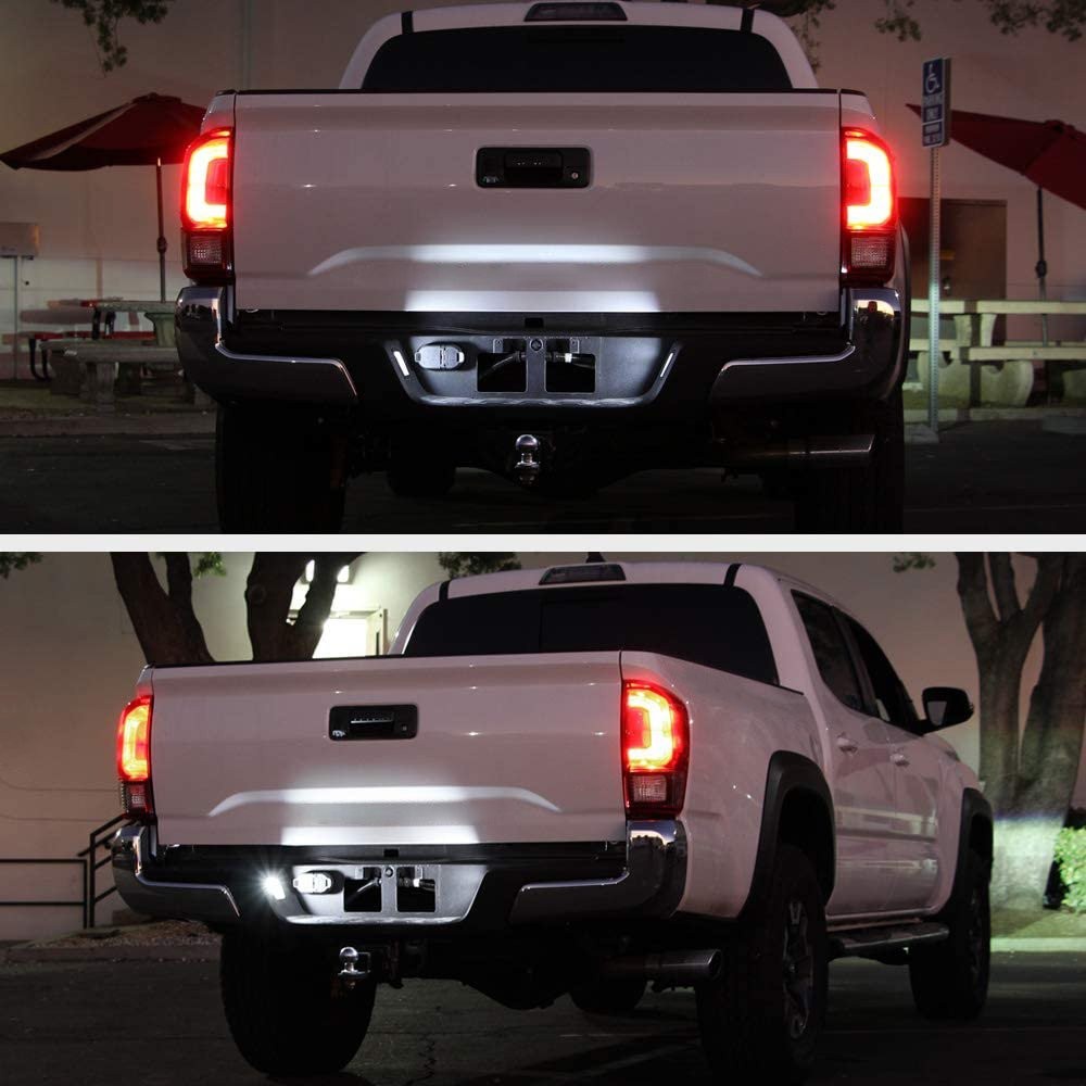 2pcs License LED Plate for Light Toyota Tacoma 2016-2021/Tundra 2014-2021 Lamp J