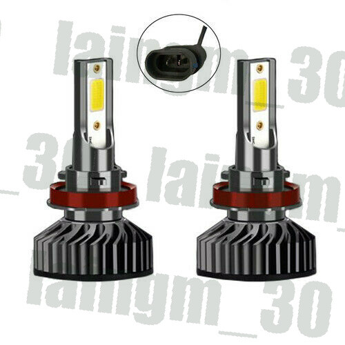 F2 MINI FOR 2007-14 Tahoe Suburban 9005+H11 LED Headlight Bulbs+H16 Fog Lights