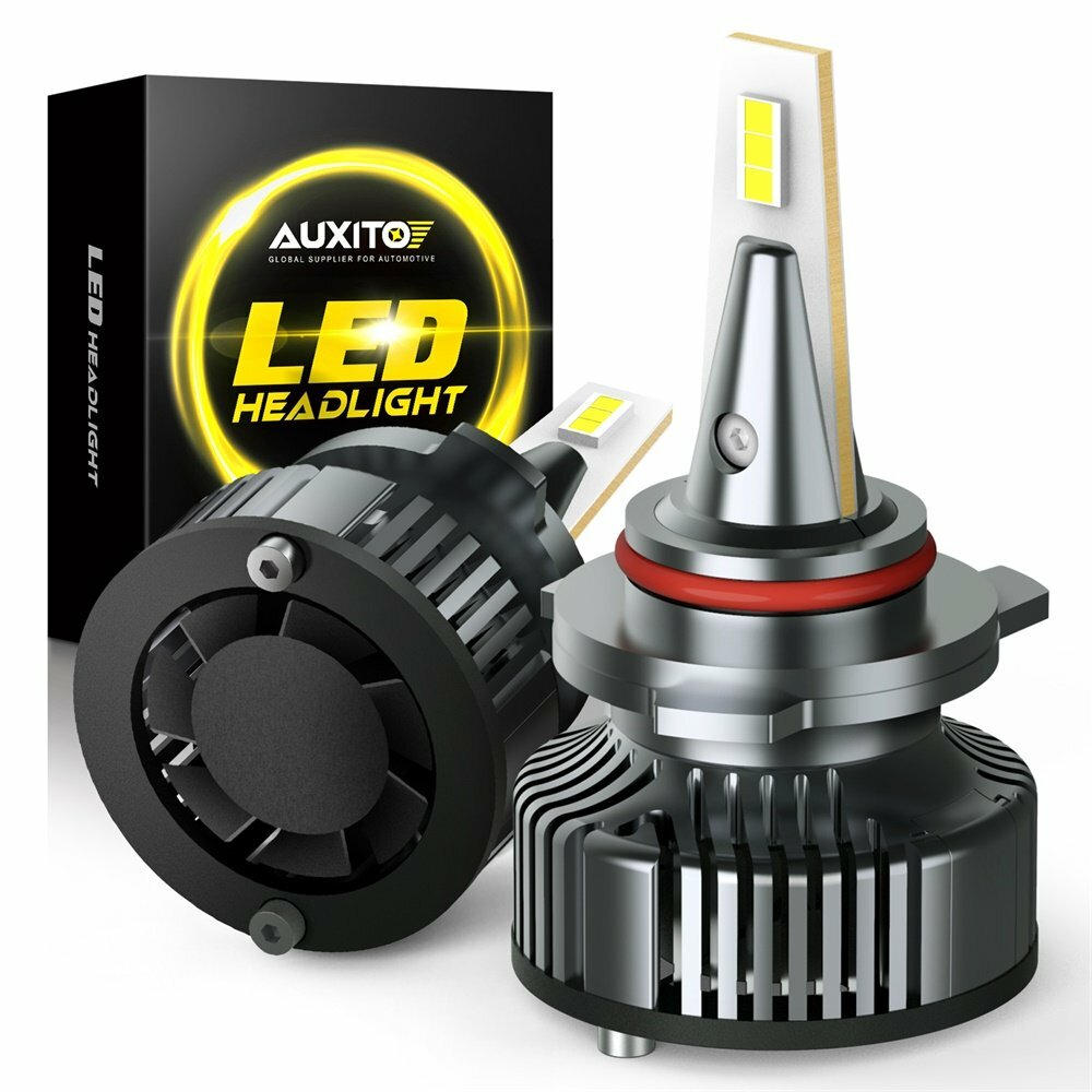 AUXITO 9012 LED Headlight Bulb Hi/Low Beam 16000LM 6500K CANBUS Error Free Y13 A