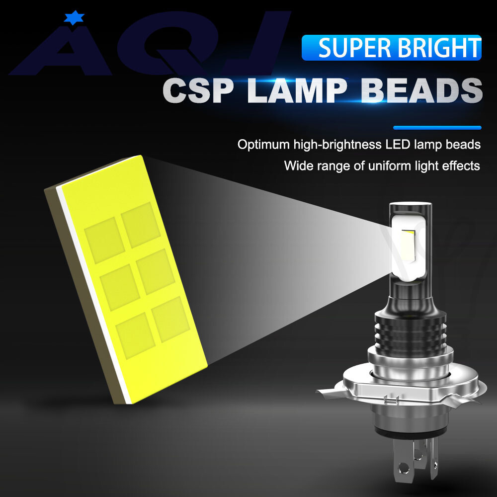 For Chevy Pickup 1981-87 C10 K10 Blazer 4×6″ LED Headlights Hi-Lo Beam Lamp 4PCS