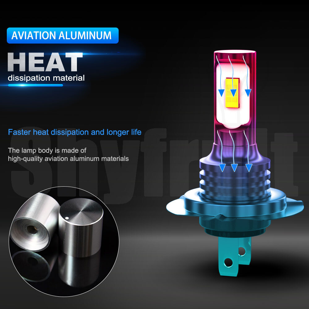 H7 LED Headlight Bulb Super Bright High Low Beam Conversion Kit 5Years Warranty