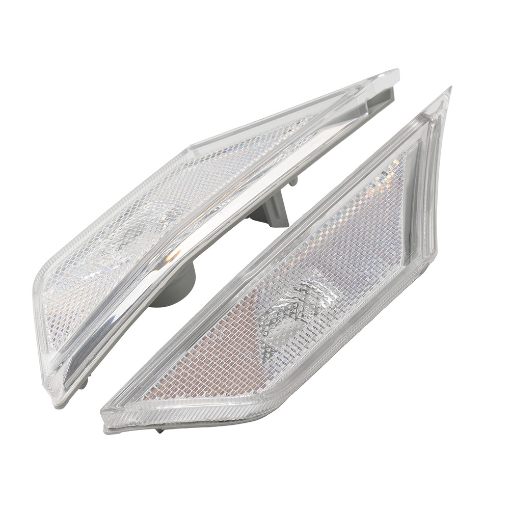 2pcs Clear Side Marker Lamp Turn Singal Light With Bulbs For Honda Civic 2016-21