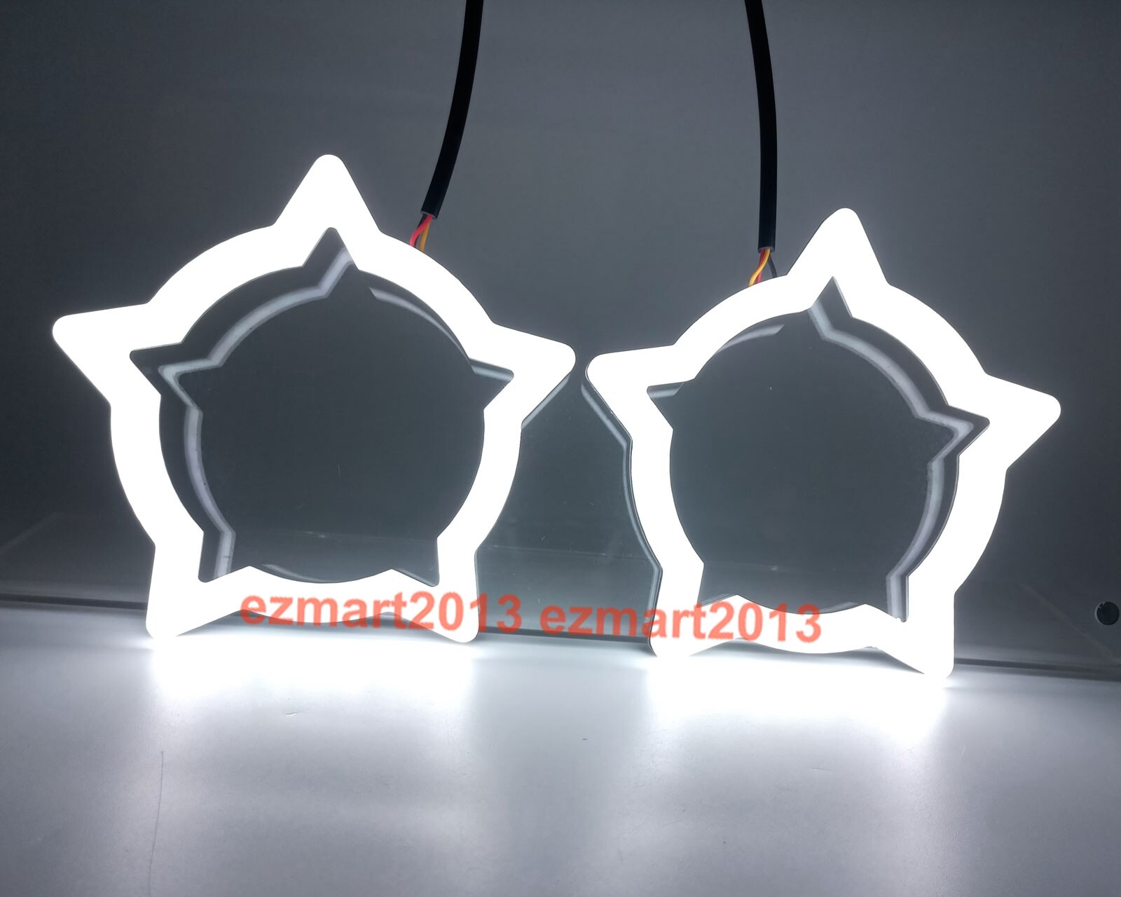 Flow chasing RGB star halo Dream color Turn Signal Flash Demon eye bluetooth DRL