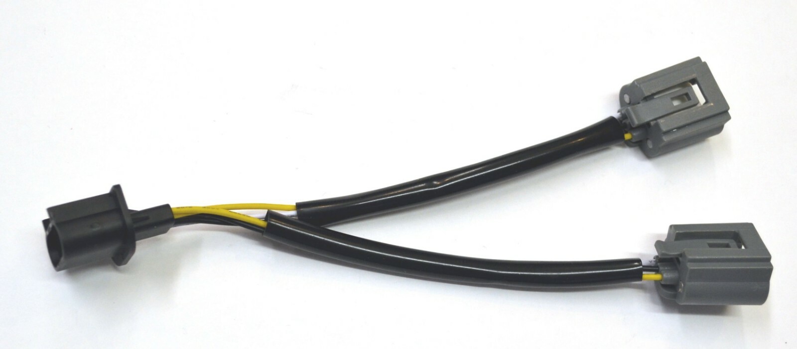 Splitter Wire Ceramic 9008 H13 Two Harness Head Light Replacement Plug Adapter