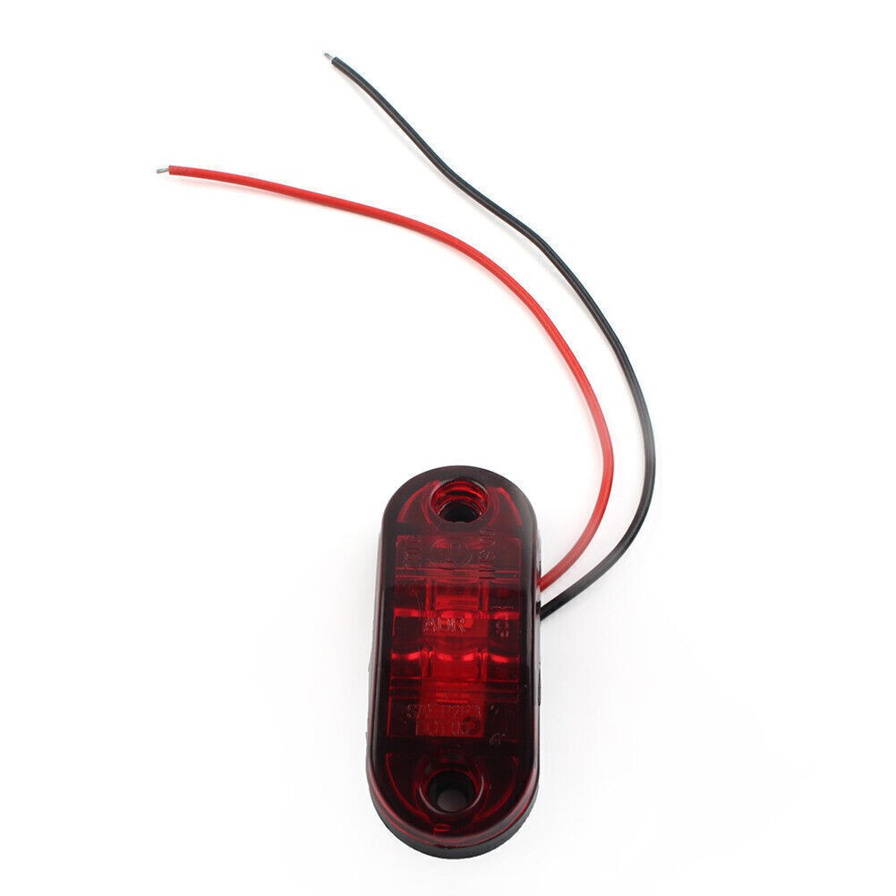 12V 2 SMD LED Side Marker Light Trailer Light For Truck Trailer RV SUV Car