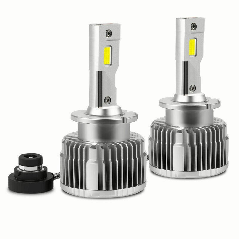 2x D2S D2R LED White Headlight Bulbs w/HID Conversion For BMW E46 325i M3 Etc