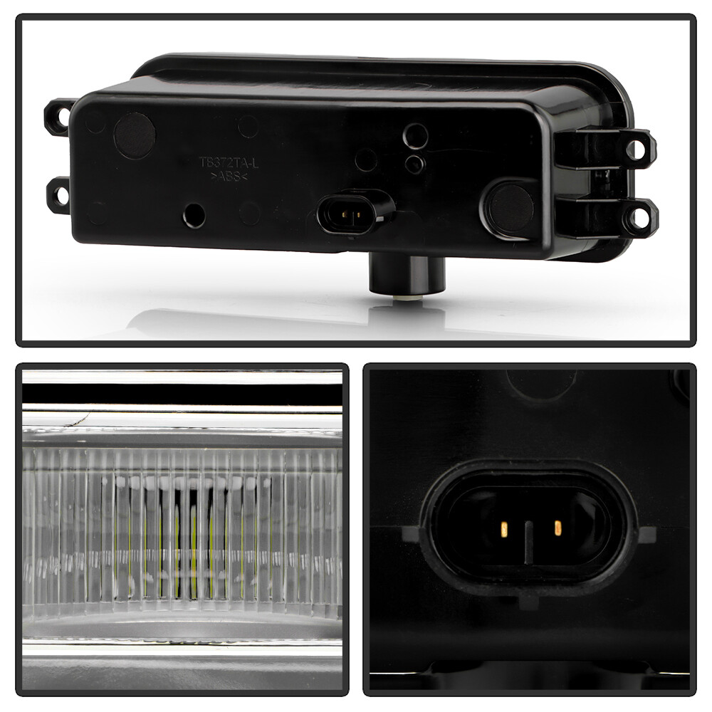 For 2024-2025 Toyota Tacoma LED Bumper Fog Lights Driving Lamps w/ Switch Pair