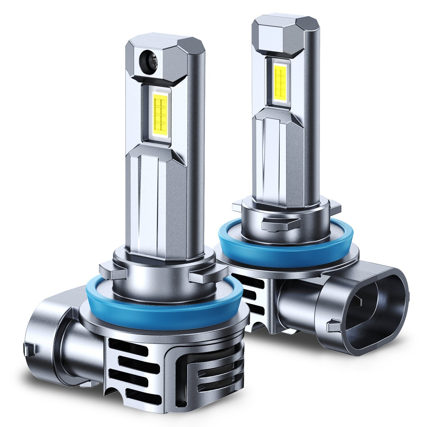 H11/H8/H9 White 6500K 24000LM LED Headlight Bulbs High Low Beam Canbus 2-20X 20S