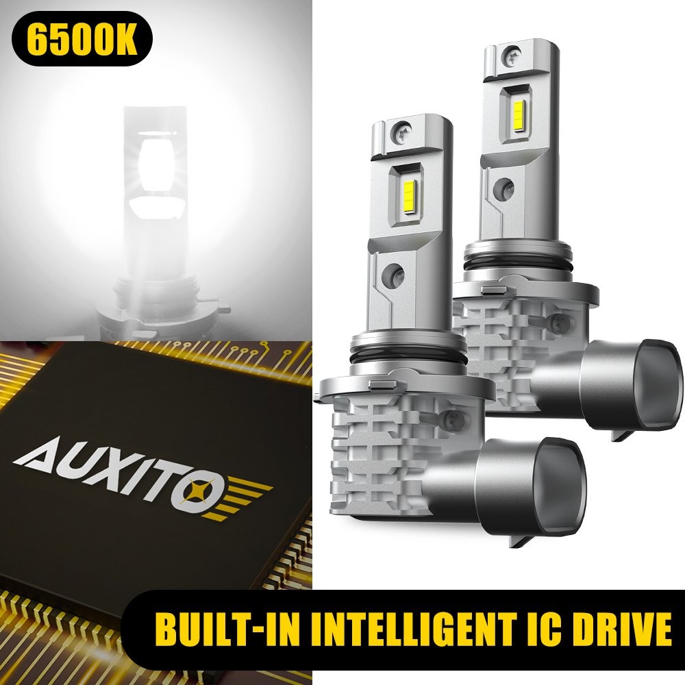 AUXITO 9006 LED Headlight Bulb Conversion Kit Low Beam White Super Bright 6500K