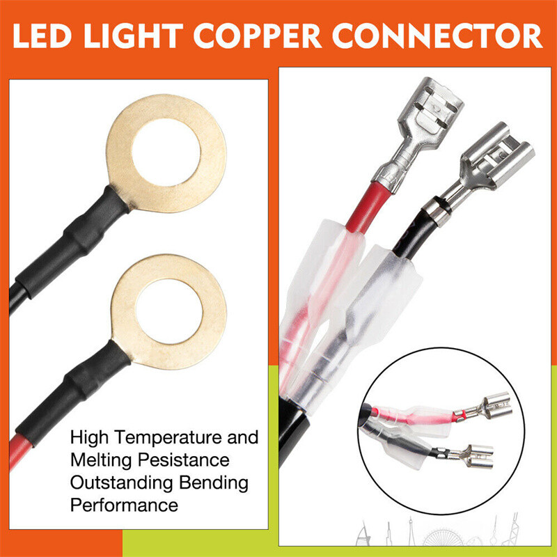 For Toyota Pickup Truck H4 LED Headlight Brightness Intensifier Wiring Harness