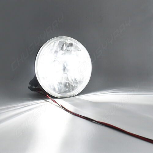 Pair Fit Chevrolet Nova 1969-1979 7“Round LED Headlight Hi-Lo Lamp DOT Approved