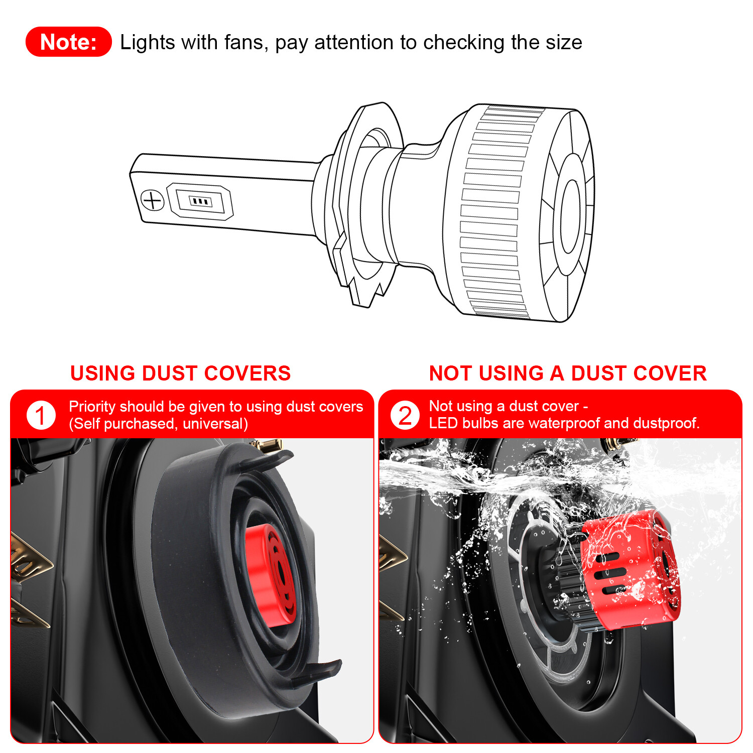 For BMW X5 2002-2004 6X LED Headlight High Low Beam + Fog Lights Bulbs Combo Kit