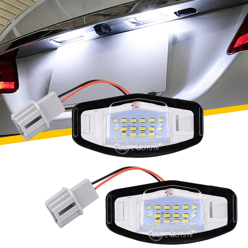 18 LED License Plate Light For Honda Civic Accord Odyssey Acura TL RL TSX MDX