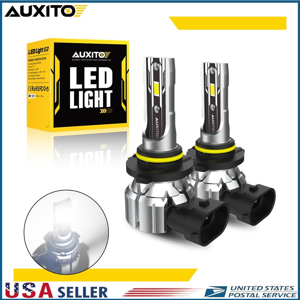 2X 9005 HB3 Combo 60000LM LED Headlight High Low Beam Bulbs 6500K Cool White