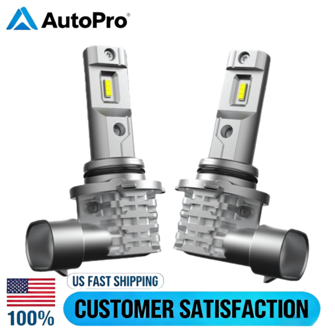 2PCS 9006 LED Headlight Bulb Conversion Kit Low Beam White Super Bright 6500K US