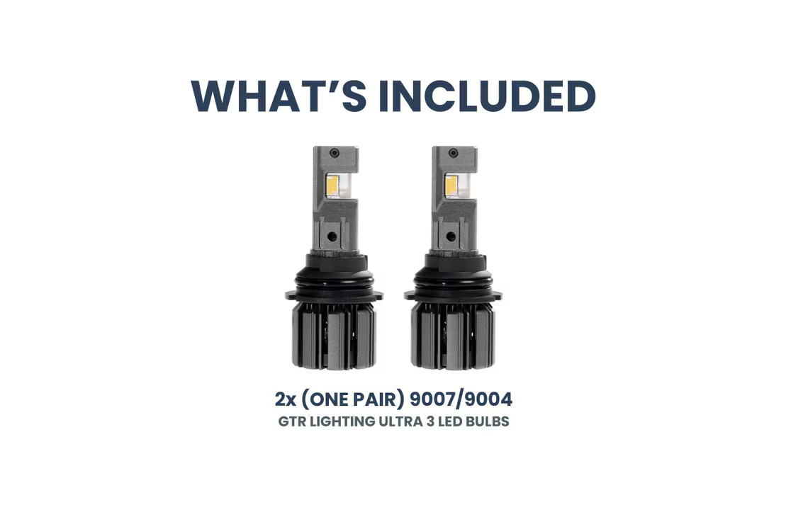 GTR Lighting Ultra 3 9007/9004 LED Bulb ( one Pair ) lifetime warranty