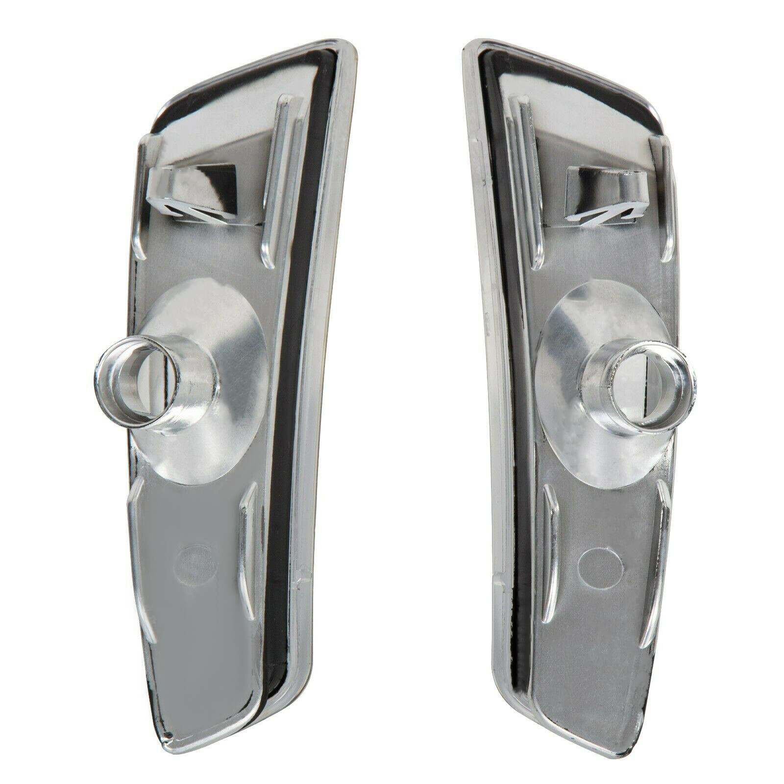 For 08-09 Pontiac G8 GT GXP Clear Front Bumper Side Markers Light Housings LH RH