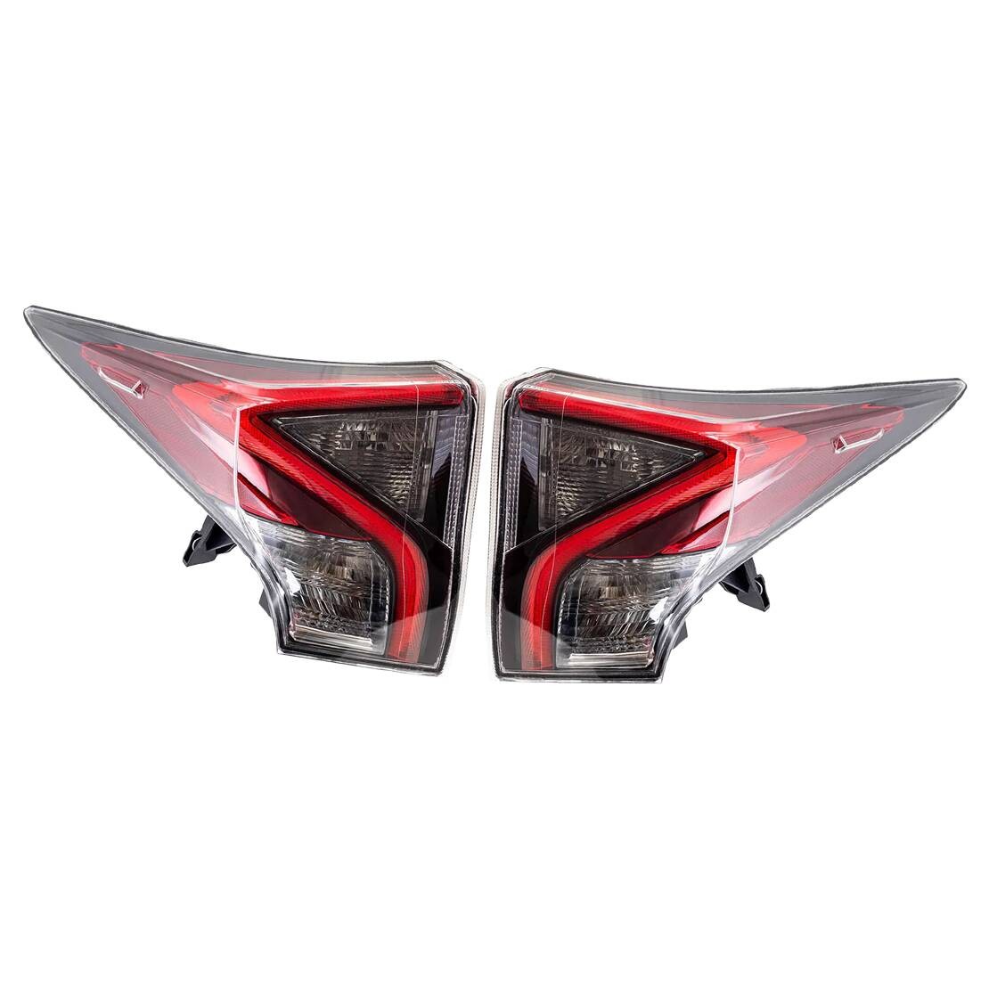 High Quality Pair of Tail Lights TO2804151 fit for Toyota Prius 2017 Plastic New