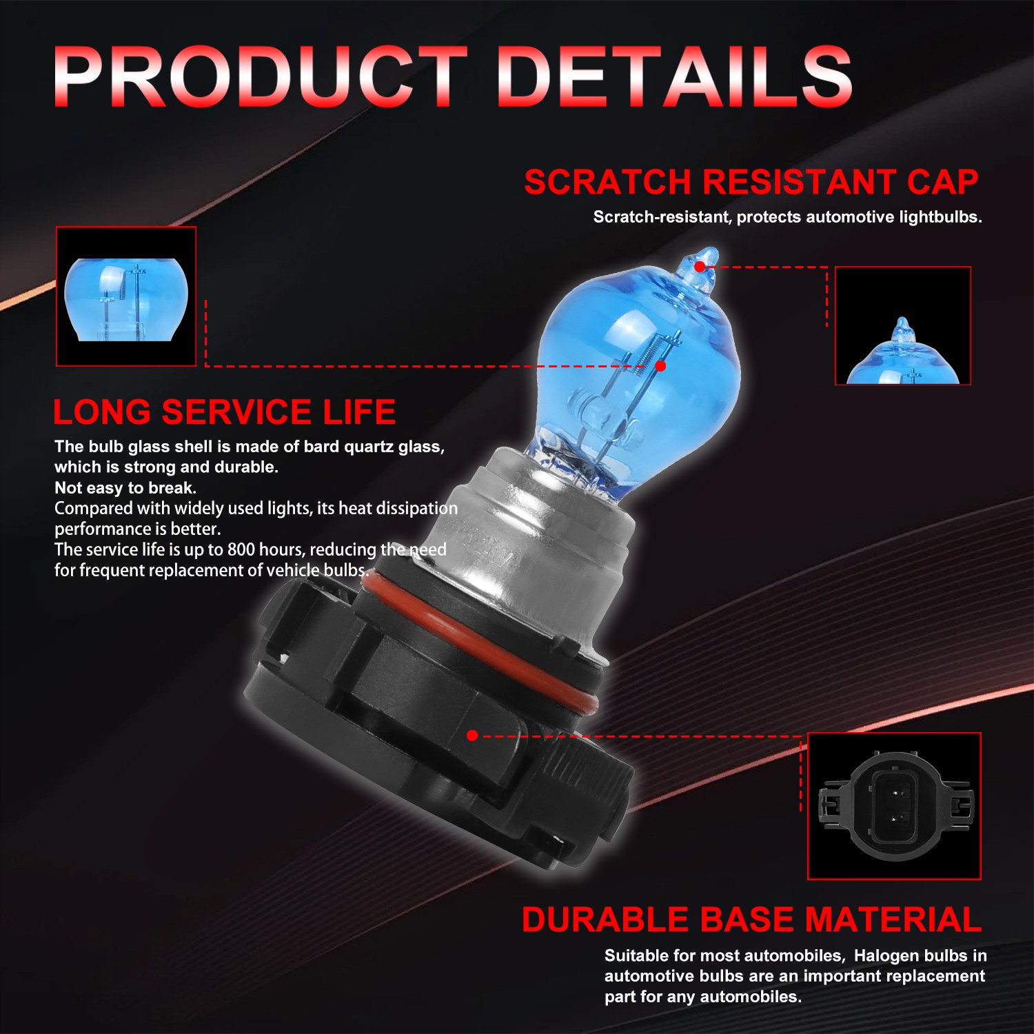 2X H16 5202 Halogen Fog / Driving Light Bulbs 4200K For GMC Canyon 2015-2021