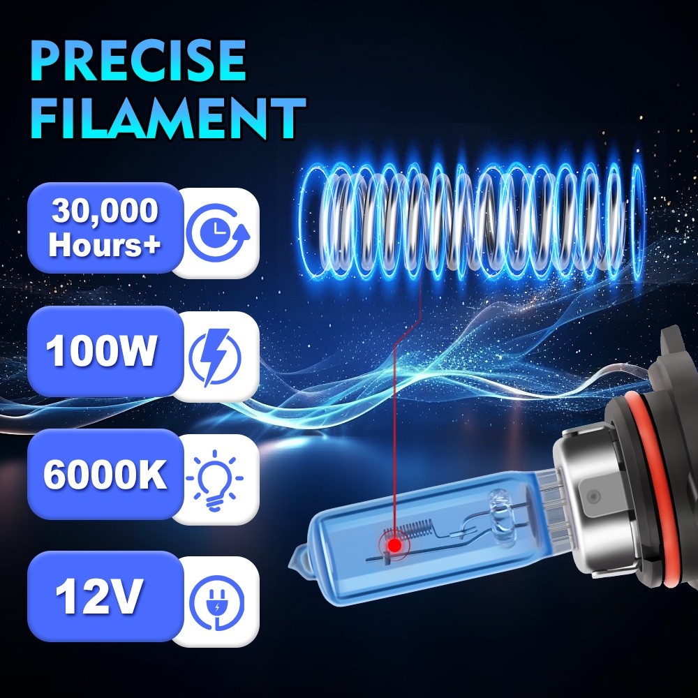 4x Halogen Headlight Bulbs 9005/9006 High/Low Beam For Lexus GS430 2001-2005