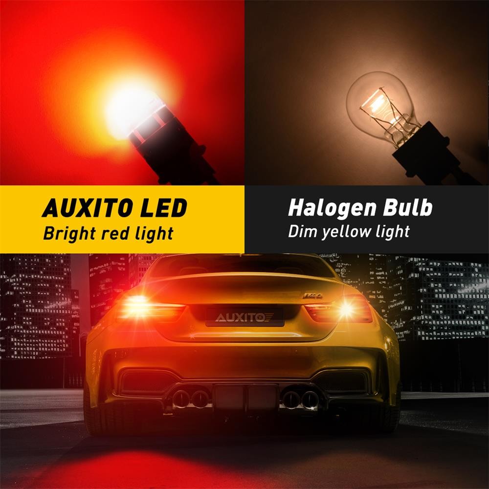 AUXITO 7443 3156 3157 LED Turn Signal Light Bulbs CANBUS Anti Hyper Flash Amber