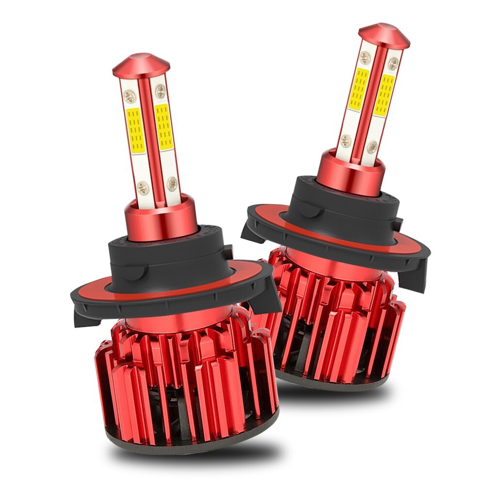 4-Sides H13 9008 360000LM LED Headlight Bulb Kit High/Low Beam 6000K White 20pcs