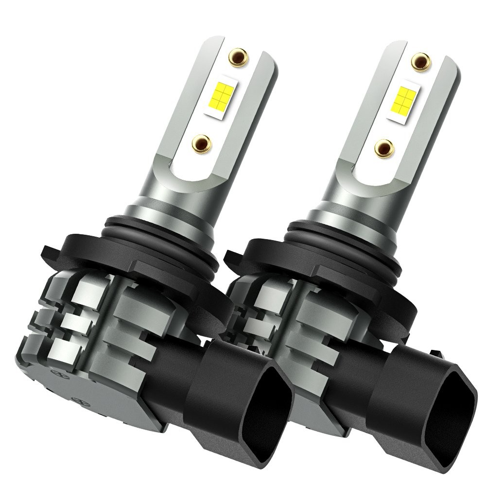2Pcs White HB4 9006 LED White Light Fog Bulbs DRL CANbus Error Free 2400LM New