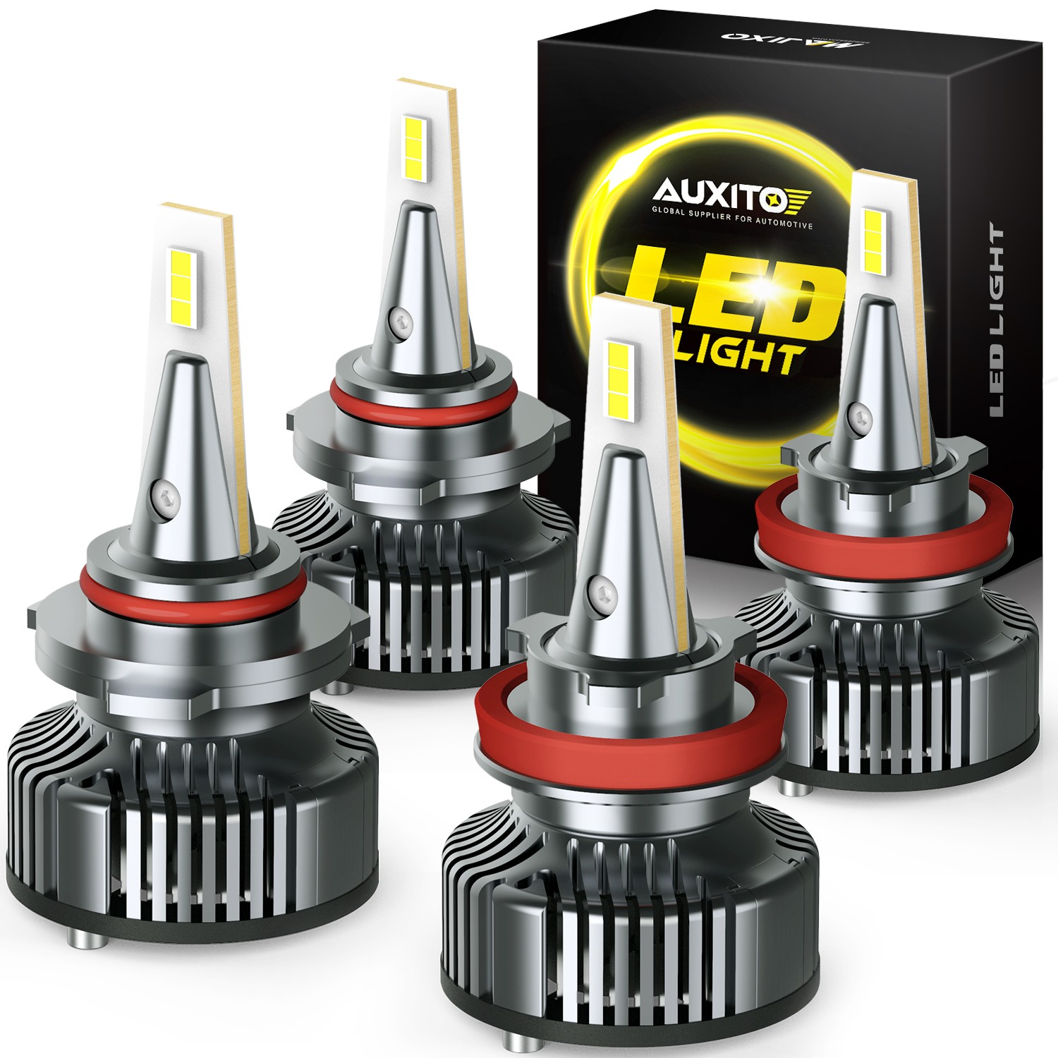 9005/HB3 H11/H8 LED Headlight Bright Bulb Kit High Low Beam 6500K White 320000LM