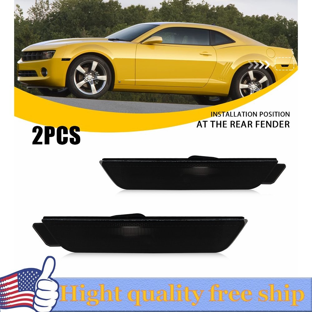 For Jeep Wrangler TJ 97-06 Dynamic LED Front Side Marker Bumper Lights 2/4/6