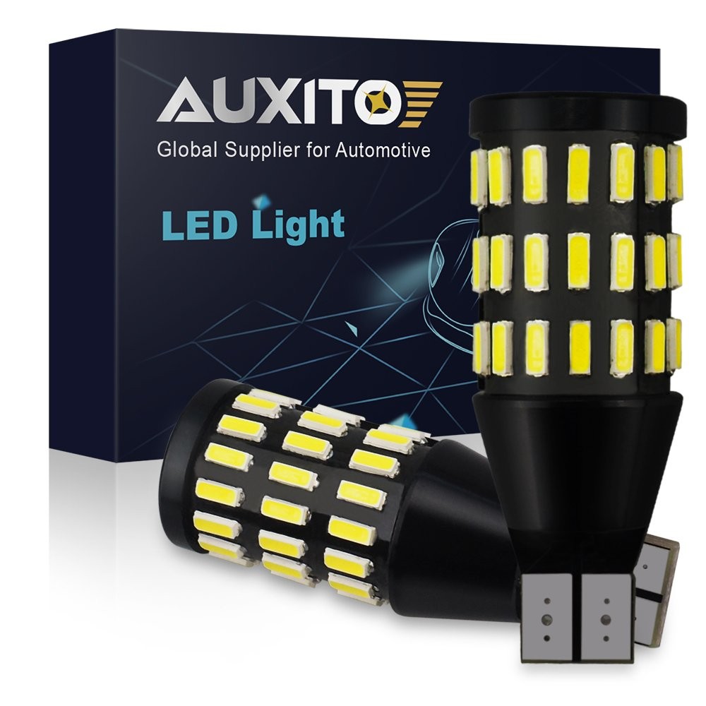 AUXITO CANBUS 2X 921 912 T15 LED Back Up Reverse Light Bulbs 6000K Xenon White