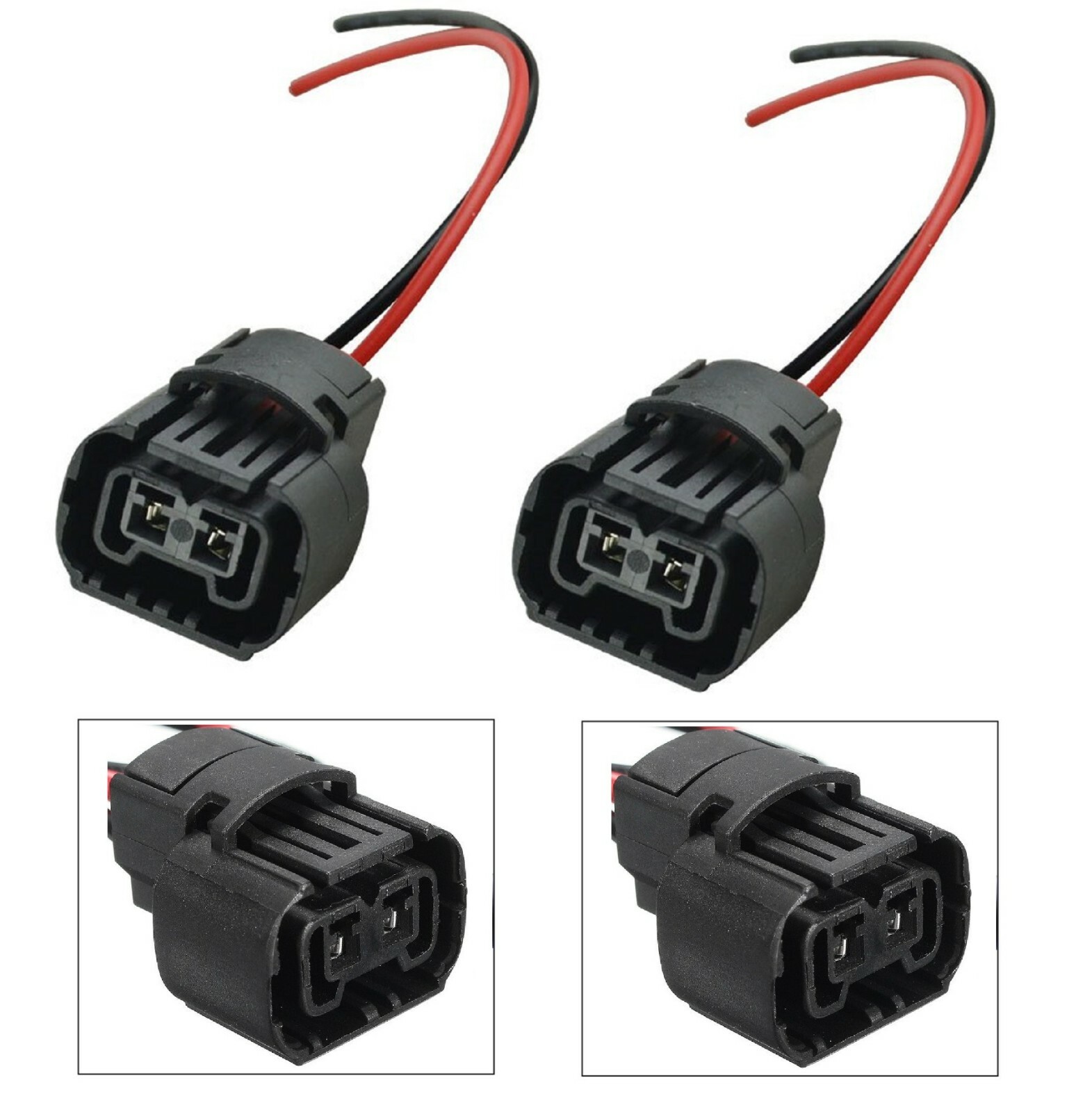 Wire Pigtail Female PSX26W 12278 H28W Fog Light Two Harness Bulb Connector Plug