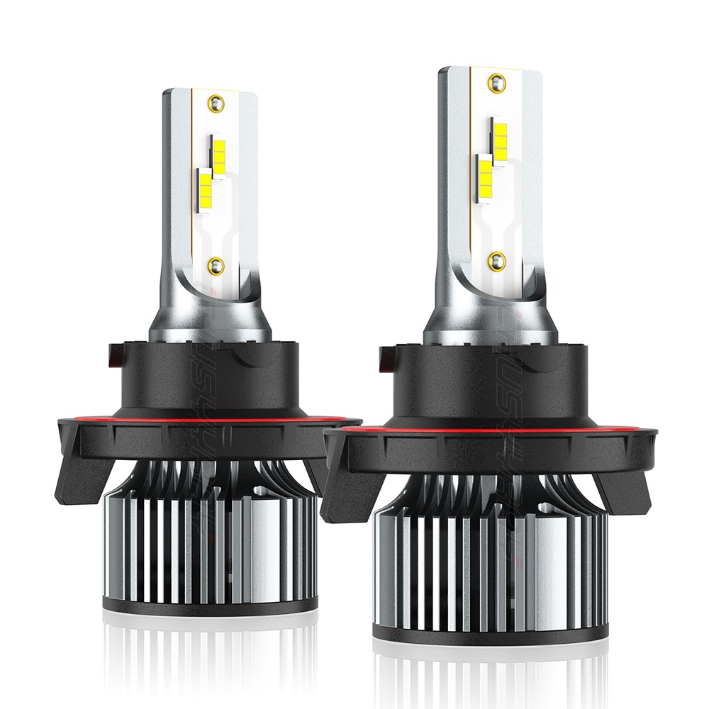 For 2004-2014 Ford F150 6000K LED Headlight Hi/Lo + Fog Light 4 Bulbs Combo kit
