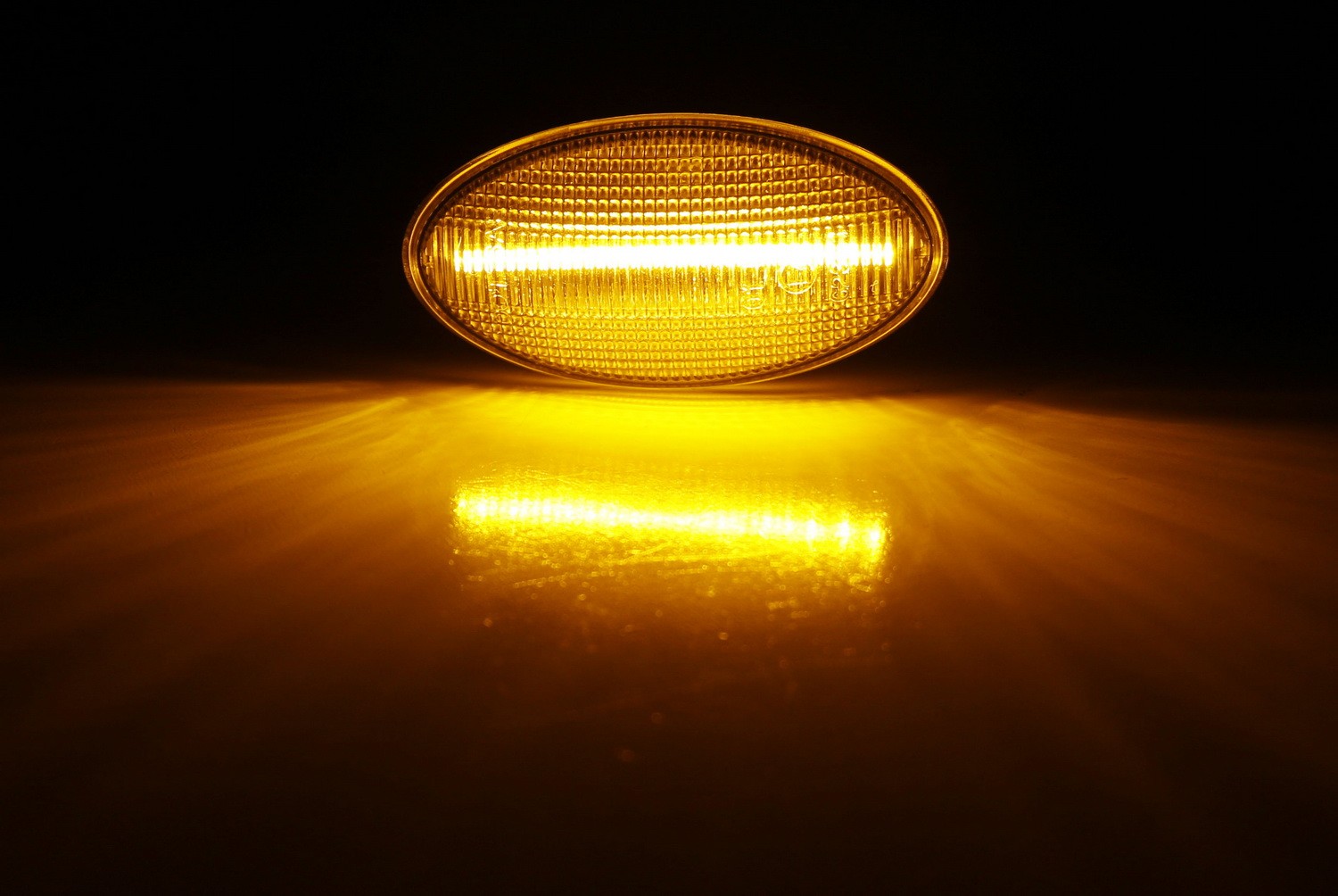 Clear Sequential Amber LED Side Marker Light For 04-11 Mazda3, 06-10 Mazda5, etc
