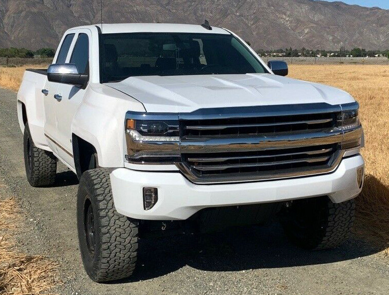 For 2016 2017 2018 Chevy Silverado 1500 LED Fog Lights Bumper Lamp w/Switch/Wire