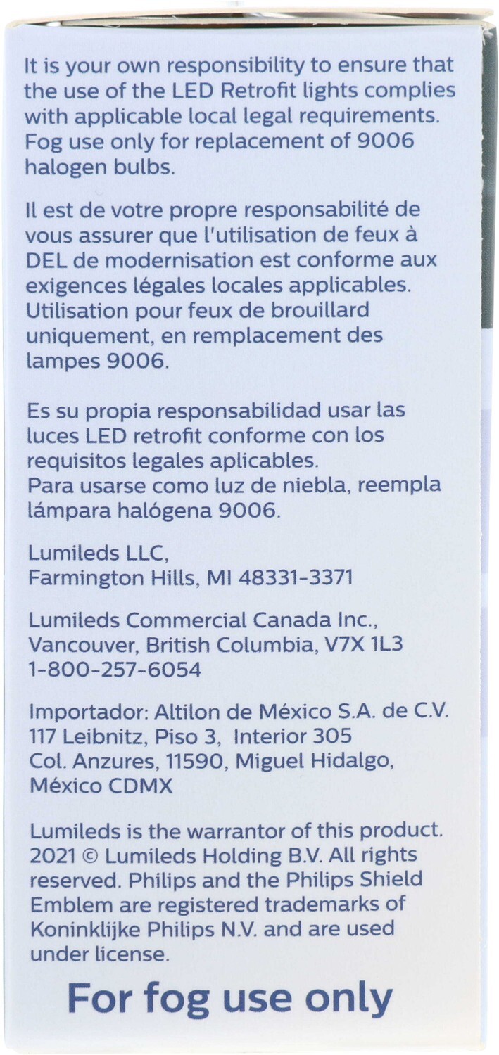 Philips Untinon Essential LED FOG 9006