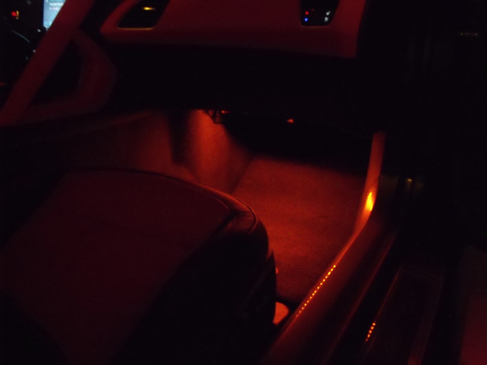 C8 CORVETTE FOOTWELL LED LIGHTING KIT , PLUG N PLAY