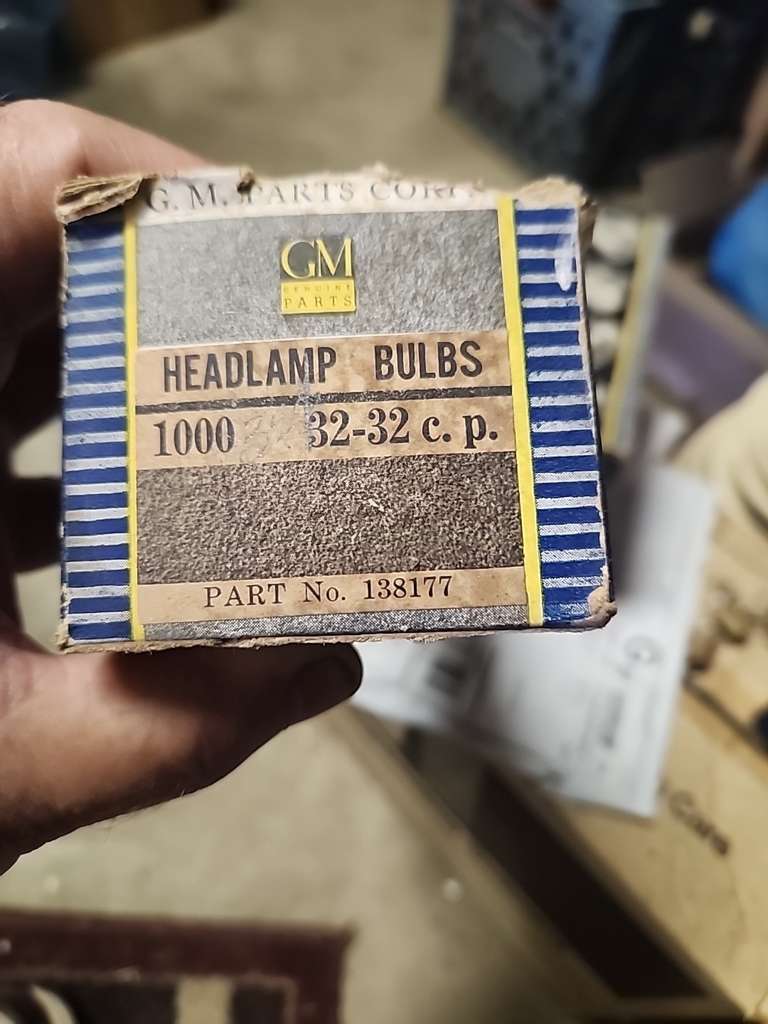 6v Bulb,GM CHEVROLET,1937-39 CYCLES, OTHER BRANDS 32-32 CP 138177 9 BULBS