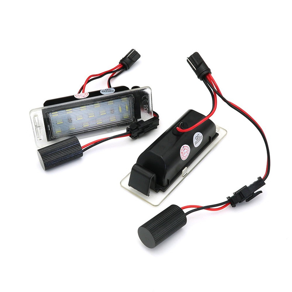 For Cadillac ATS 2013-2019 Vehicle Rear 18 LED Number License Plate Light 2PC