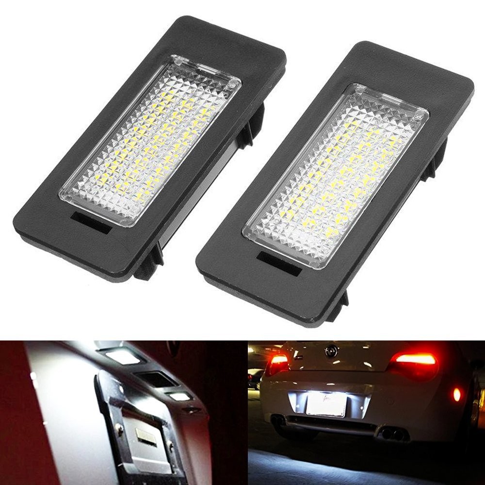 For BMW License Number Plate Modules LED Canbus Error Free Lights Bulbs Upgrade
