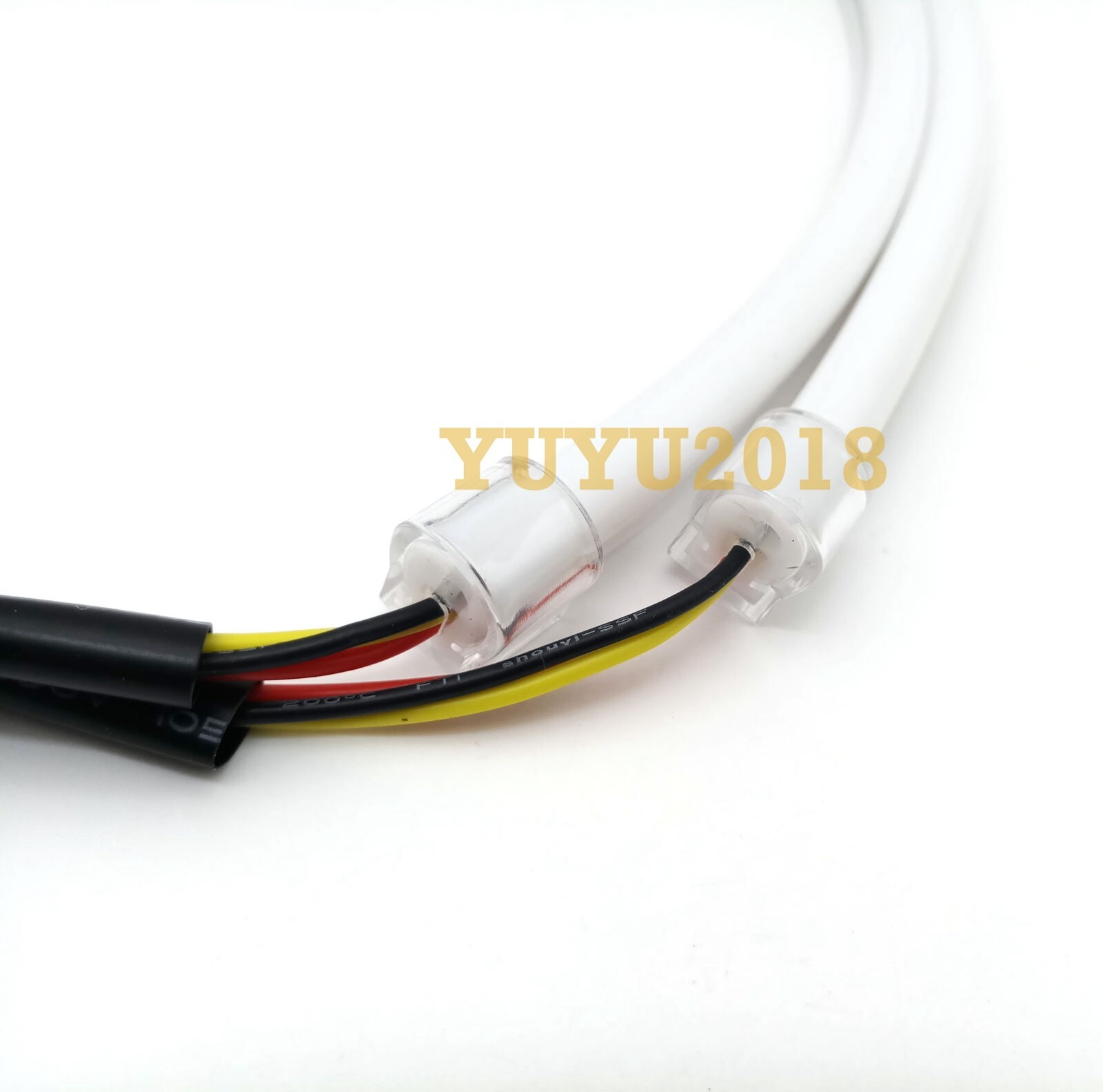 2*60cm LED strip Flow series Chasing RGB for headlight DRL Dream color signal