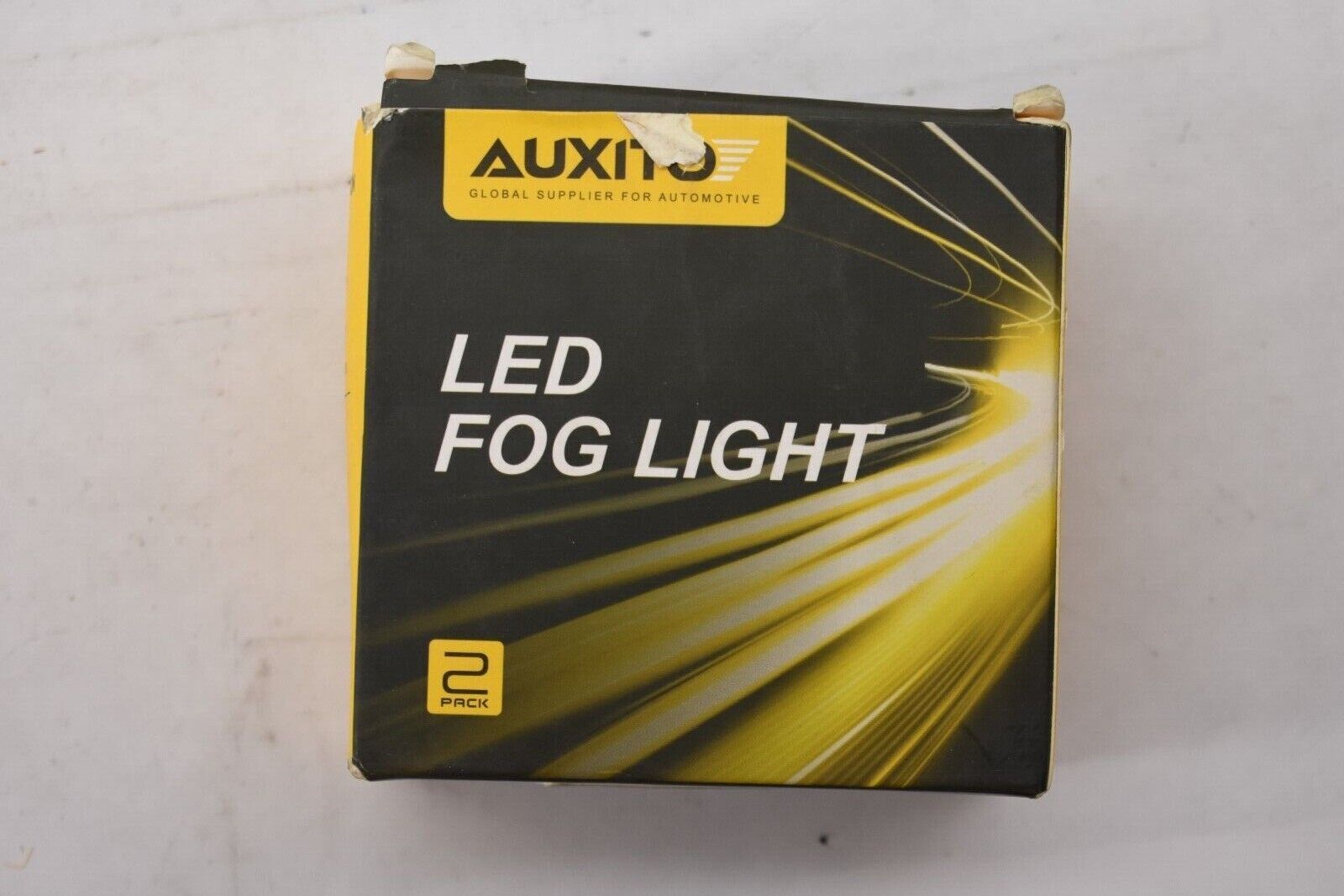 Auxito LED Fog Light Bulb Cool White 40W 9-30V CSP Chip Aviation Aluminum 2 Pack
